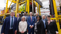 Geraldine (Geri) Richmond visits JLab