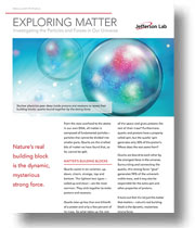 Exploring Matter one sheet image